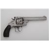 Image 1 : Smith & Wesson 1st Model 44 DA top break  revolver, .44 cal., 6” barrel, nickel finish,  checkered h