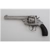 Image 2 : Smith & Wesson 1st Model 44 DA top break  revolver, .44 cal., 6” barrel, nickel finish,  checkered h