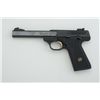 Image 2 : Browning Buck Mark semi-auto pistol, .22LR  cal., 5-1/2” barrel, black finish, checkered  hard rubbe