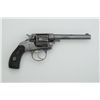 Image 1 : Hopkins & Allen Double Action No. 6 revolver,  .38 cal., 4-1/2” octagon barrel, blue  finish, checke