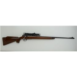 Sporterized Arisaka bolt action rifle,  .257  Roberts cal., 26-1/2” barrel, re-blued  finish, custom