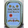 Image 1 : Bacardi Gold Reserve mirror advertiser in  very good condition approx. 21” x 14”.  Est.:   $50-$100.