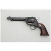 Image 2 : Ruger Single-Six revolver, .22 cal., 5-1/2”  barrel, blue finish, factory engraved frame  and cylind