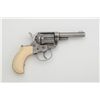 Image 1 : Colt Model 1877 ejectorless DA revolver, .41  cal., 3-1/2” barrel, nickel finish, faux  ivory grips,