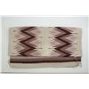 Image 1 : Mexican Chimayo woven rug approx. 31” x 64”  in overall very good condition with great  pattern and 