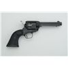 Image 2 : Colt Single Action Frontier Scout revolver,  .22LR cal., 4-3/4” barrel, blue finish,  checkered hard