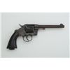 Image 1 : Colt U.S. Model 1894 DA revolver, .38 cal.,  6” barrel, blue finish, wood grips, #62855  with lanyar