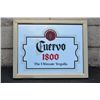 Image 2 : Framed bar mirror advertising Cuervo 1800  approx. 15” x 19” in very good condition.   Est.:  $25-$5