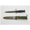 Image 2 : M-7 bayonet with U.S. M8A1 sheath by VIZ in  overall good condition.  Est.:  $25-$50.