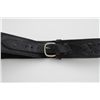 Image 2 : Tooled leather holster and cartridge belt for  a Single Action revolver in overall very  good condit