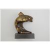 Image 2 : Brass fish sculpture approx. 7” in height,  circa 1940’s.  Est.:  $25-$50.