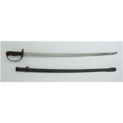 Japanese military Cavalry sword and metal  scabbard, circa 1937 in overall good  condition showing s