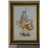 Image 5 : Lot of 6 matching framed watercolors of early  British & European soldiers in uniform by  Charles C.