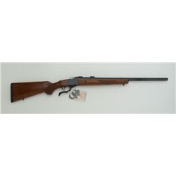 Ruger No. 1 rifle, .223 REM. cal., 24”  barrel, blue finish, checkered wood stock,  #133-75858, like