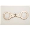 Image 1 : M.A. Gill handcuffs with key, nickel plated  in very good condition, made in Kansas City,  MO. and m