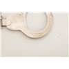 Image 2 : M.A. Gill handcuffs with key, nickel plated  in very good condition, made in Kansas City,  MO. and m