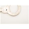 Image 3 : M.A. Gill handcuffs with key, nickel plated  in very good condition, made in Kansas City,  MO. and m