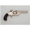 Image 1 : Smith & Wesson New Model 1-1/2 spur trigger  revolver, .32 cal., 3-1/2” barrel, nickel  finish, chec