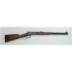 Winchester Model 94 lever action carbine,  .30-30 Win. cal., 20” barrel, blue finish,  sling swivels