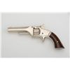 Image 2 : Smith & Wesson Model 1 2nd Issue spur trigger  tip-up revolver, .22 cal., 3-1/4” barrel,  rosewood g