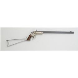 Stevens “Hunter’s Pet”,  .32 Ideal cal., 18”  octagon barrel (factory error marked “22  short or lon