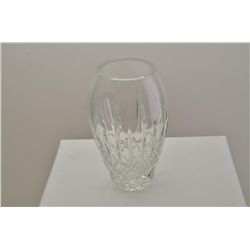 Crystal vase approx. 8” in height in overall  fine condition.   Est.:  $50-$100.