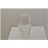 Image 1 : Crystal vase approx. 8” in height in overall  fine condition.   Est.:  $50-$100.