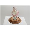 Image 1 : Dresden porcelain ballerina approx. 7” tall,  finely detailed and in fine condition at time  of desc