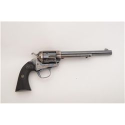 Colt Bisley Single Action revolver, .32 WCF  cal., 7-1/2” barrel, blue and case hardened  finish, ch
