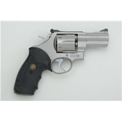 Smith & Wesson Model 625-3 (Model of 1989) DA  revolver, .45 cal., 3” barrel, satin finish,  checker