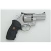 Image 1 : Smith & Wesson Model 625-3 (Model of 1989) DA  revolver, .45 cal., 3” barrel, satin finish,  checker