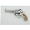 Image 2 : Smith & Wesson Model 63 DA revolver, .32  Magnum cal., 4” barrel, stainless, stag grips  with after-