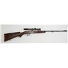 Image 1 : Custom single shot rifle, .22 Hornet cal.,  23-3/4” barrel, blue finish, engraved  receiver, checker