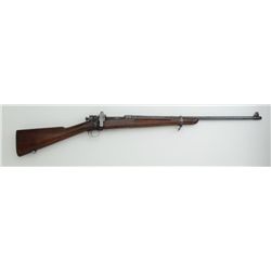 Re-worked early U.S. Springfield Model 1903  bolt action rifle, .30 cal., 24” Winchester  nickel ste