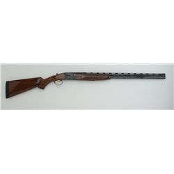 SKB Model 500 O/U hammerless shotgun, 28  gauge, 2-3/4” chambers, 28” ventilated rib  barrels, blue 