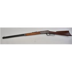 Winchester Model 94 lever action rifle,  .25-35 cal., 26” octagon barrel, blue finish,  wood stocks,