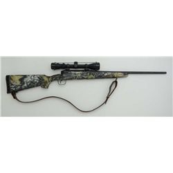 Savage Model X15 bolt action rifle, .223  cal., 22” barrel,  mat black finish, camo  composite stock