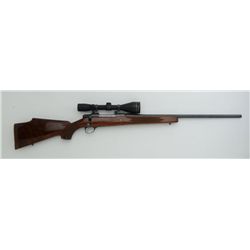 Sako Finnbear bolt action rifle, .30-06 cal.,  24-1/2” barrel, blue finish, checkered  deluxe wood s