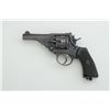 Image 2 : Webley & Scott Mark VI DA revolver, .44 cal.,  4” barrel, parkerized finish, checkered hard  rubber 