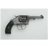 Image 1 : Colt New Pocket DA revolver, .32 cal., 3-1/2”  barrel, blue finish, checkered hard rubber  grips, #8