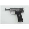 Image 2 : Webley & Scott Model 1905 semi-auto pistol,  .32 cal., 3-1/2” barrel, blue finish,  checkered hard r