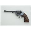 Image 2 : Colt Official Police DA revolver, .32-20  cal., 6” barrel, blue finish, custom finger  groove hardwo