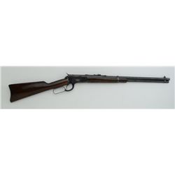 Rossi Model 92 lever action SRC, .38  Spl./.357 Mag. cal., 20” barrel, blue finish,  wood stocks, #K