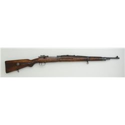 Czech Mauser bolt action rifle, 8mm cal., 24”  barrel, import-marked, military finish, wood  stock,