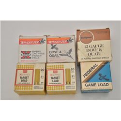 Lot of misc. shotgun ammo including 13 boxes  of 12 gauge, some partials; 7 boxes of 20  gauge, some