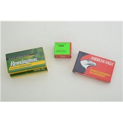 Bonanza lot of ammo including .30-40 Krag,  .308 Win., .30 Luger, .30-06, 7.62, 9mm, .35  Rem., .22