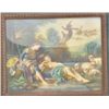 Image 2 : Pair of beautifully framed antique miniature  paintings, approx. 3” x 3-1/2” image size and  approx.