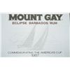 Image 2 : Mount Gay Eclipse Barbados Rum advertising  mirror in wood frame approx. 15” x 21”  commemorating th