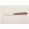 Remington-marked knife with wood grip approx.  7” overall with a 3” blade in very good  condition.  