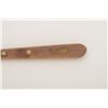 Image 3 : Remington-marked knife with wood grip approx.  7” overall with a 3” blade in very good  condition.  